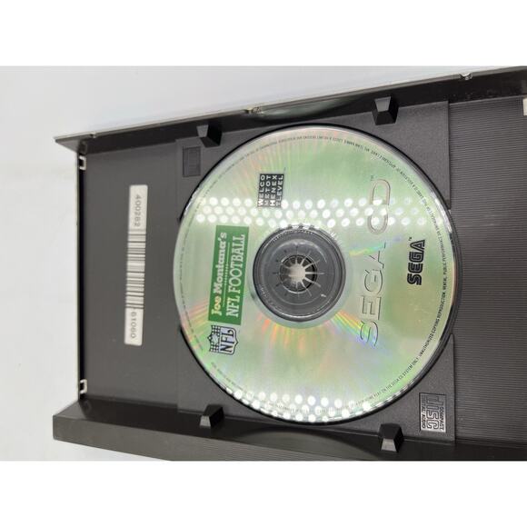 Joe Montana's NFL Football (Sega CD, 1993) CIB Complete Manual Tested - Picture 3 of 6